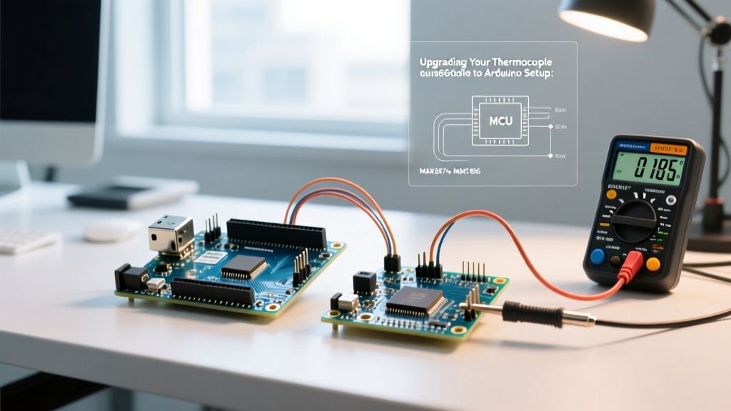 Upgrading Your Thermocouple to Arduino Setup: MAX6675 vs MAX31856
