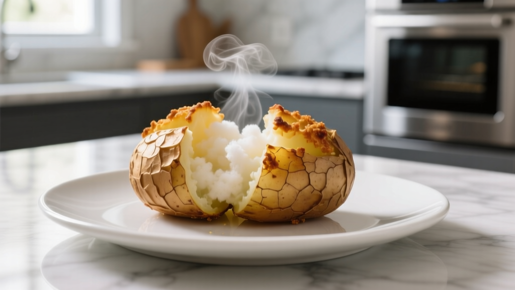 Air Fryer Baked Potatoes: Crispy Skin, Fluffy Inside