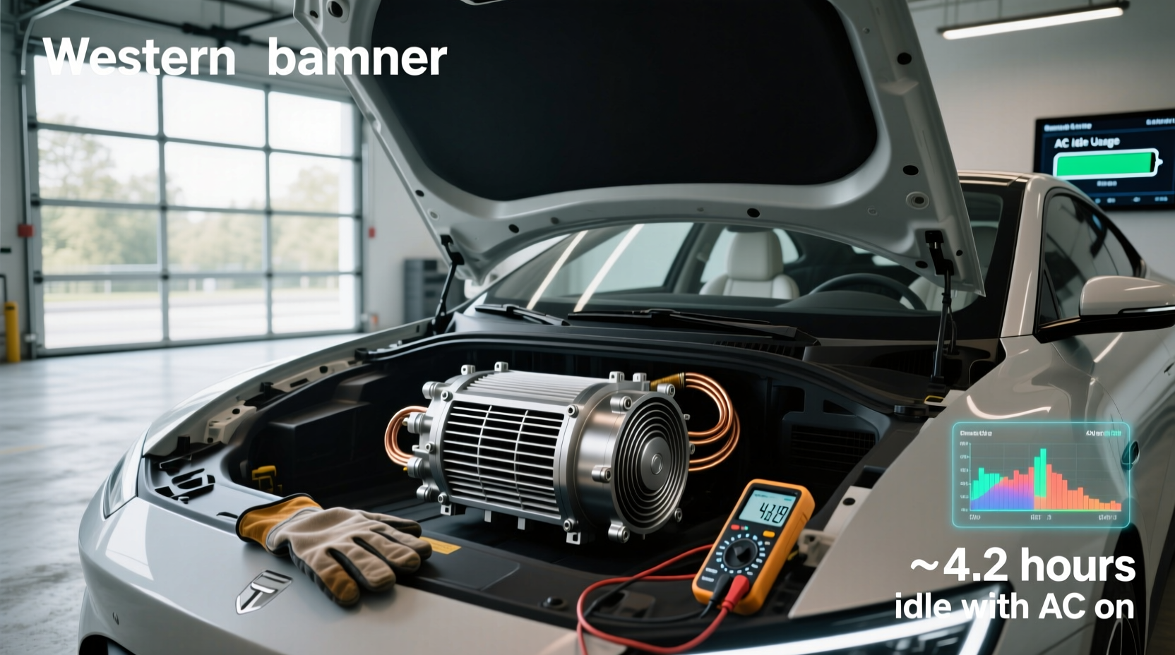 How to Choose Electric Car AC Compressor & Idle Time with AC