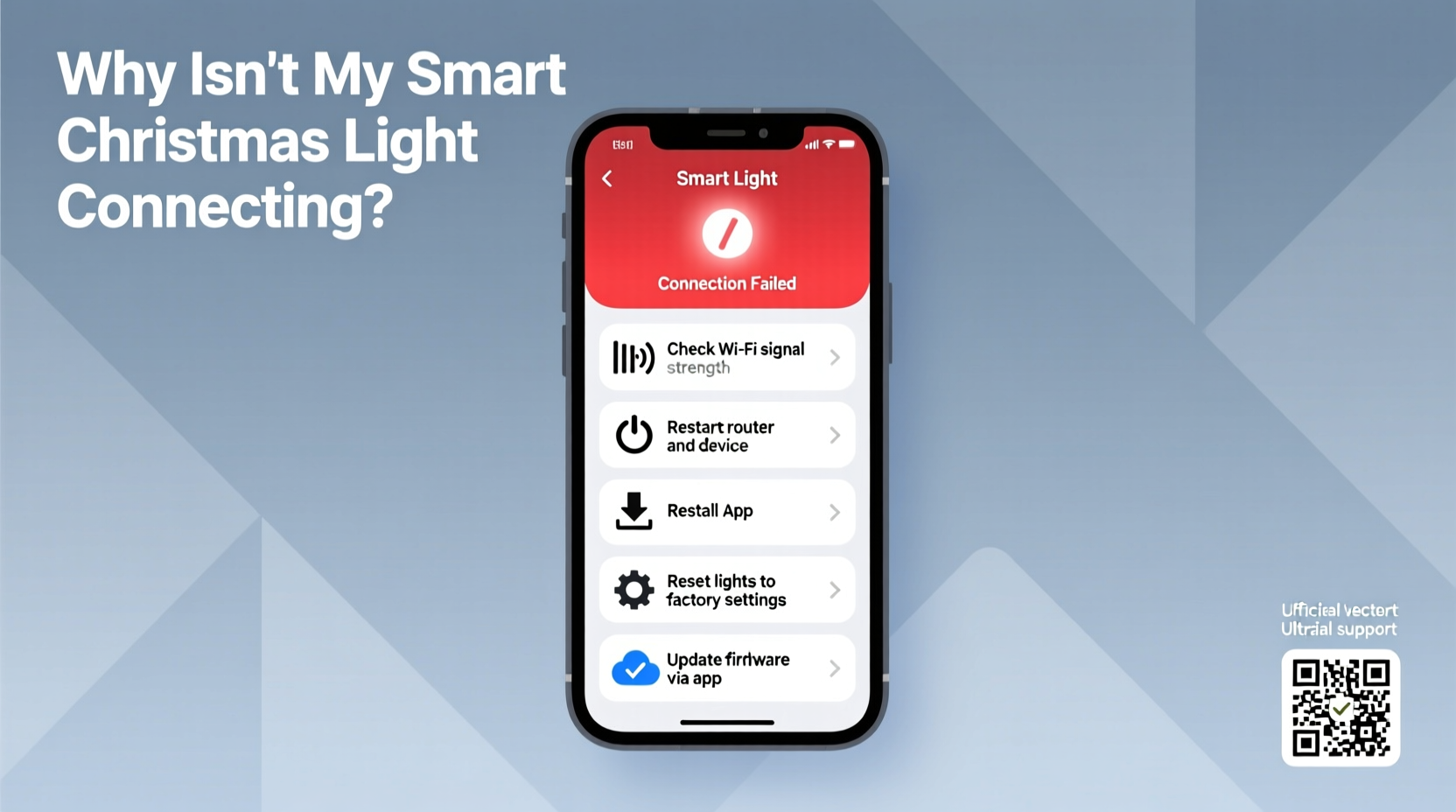 why is my smart christmas light app not connecting troubleshooting tips that work