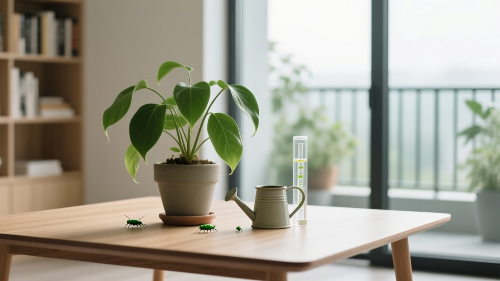 Indoor Plant Watering Schedule and Aphid Control