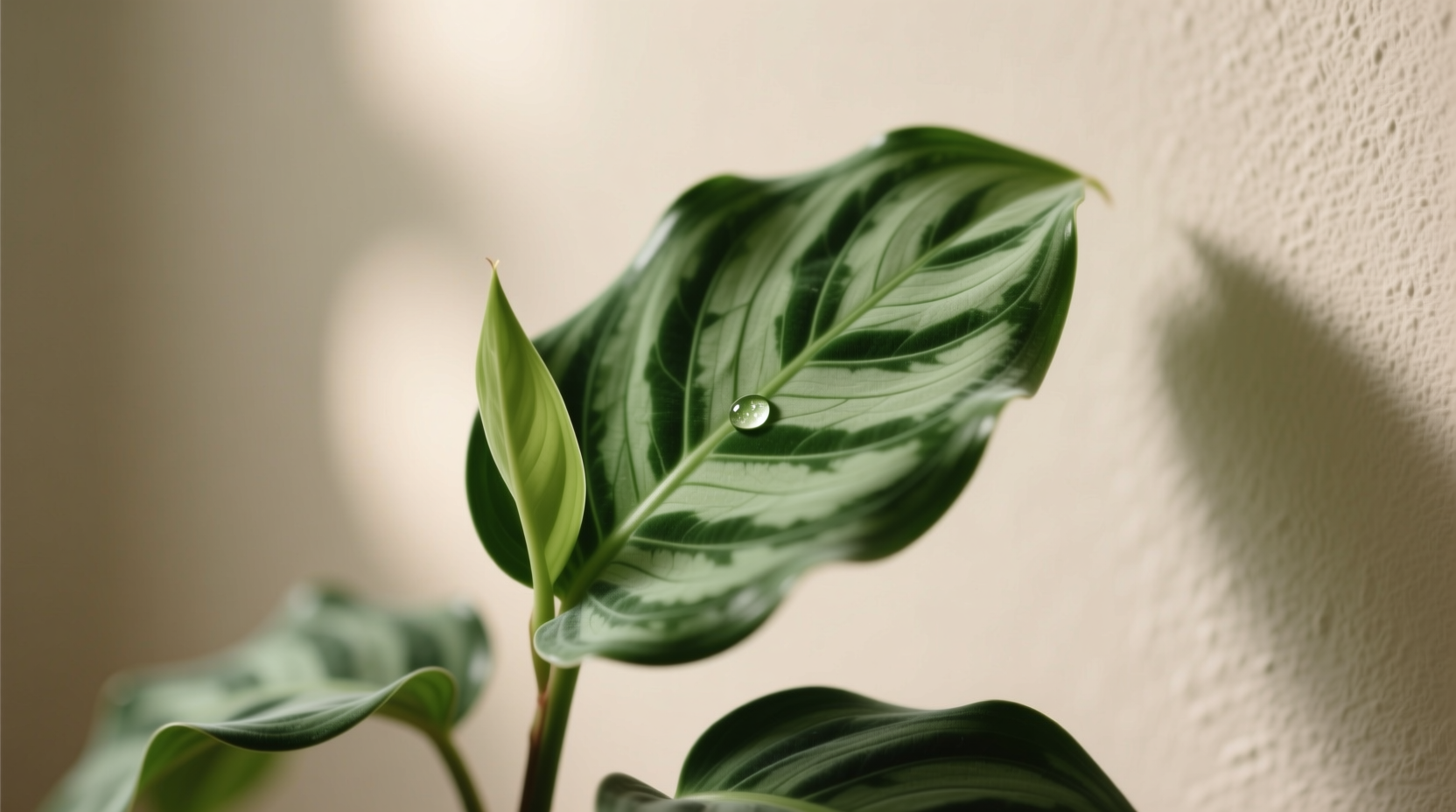 maranta green prayer plant