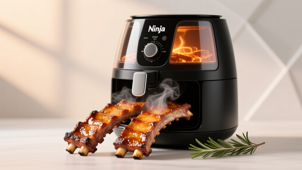 Perfect Spare Ribs in a Ninja Air Fryer (Easy Recipe)
