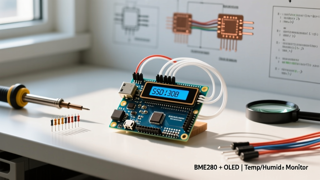 Simple Arduino Project: Build a BME280 Microclimate Monitor