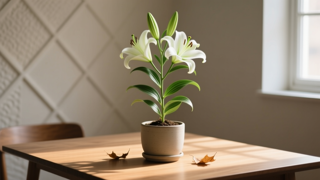 Indoor Lily Lifespan: Why Leaves Drop & How to Extend It