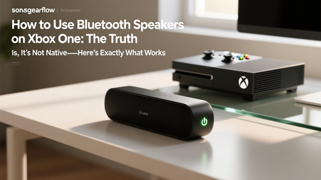 Bluetooth Speakers on Xbox One: What Actually Works (2026)