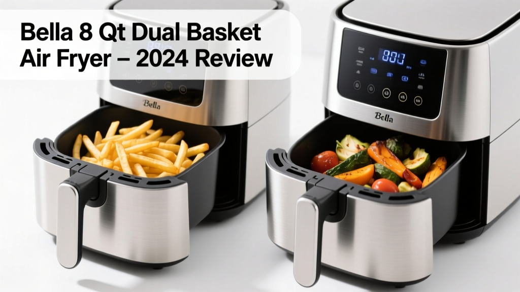 Bella 8 Qt Dual Basket Air Fryer Review (2026)