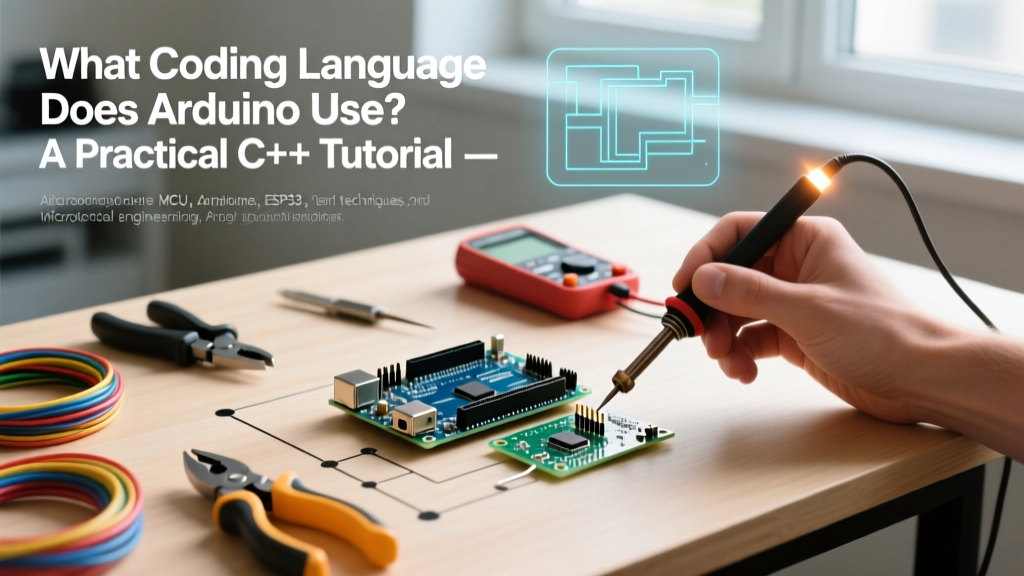 What Coding Language Does Arduino Use? A Practical C++ Tutorial
