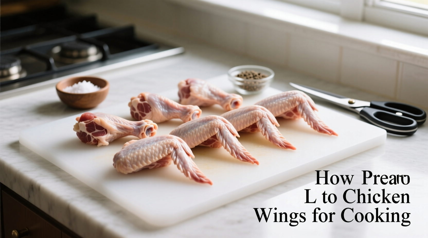 how to prepare chicken wings for cooking