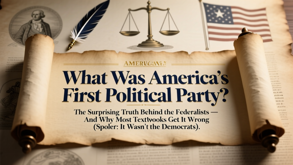 America's First Political Party: The Federalist Party
