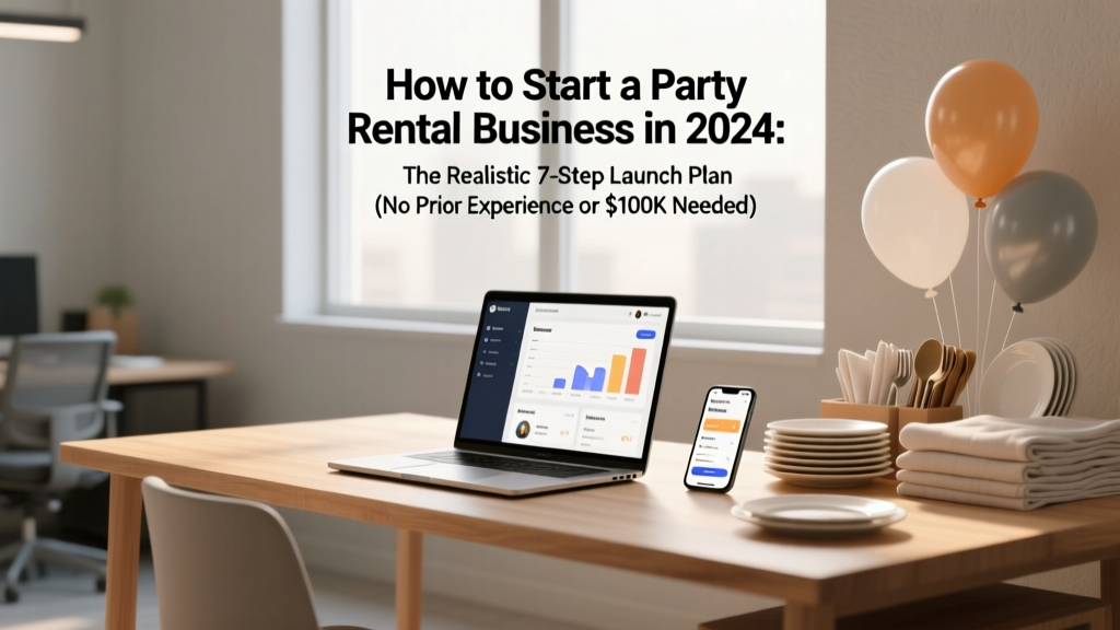 Party Rental Business: 7-Step Launch Plan (2026)