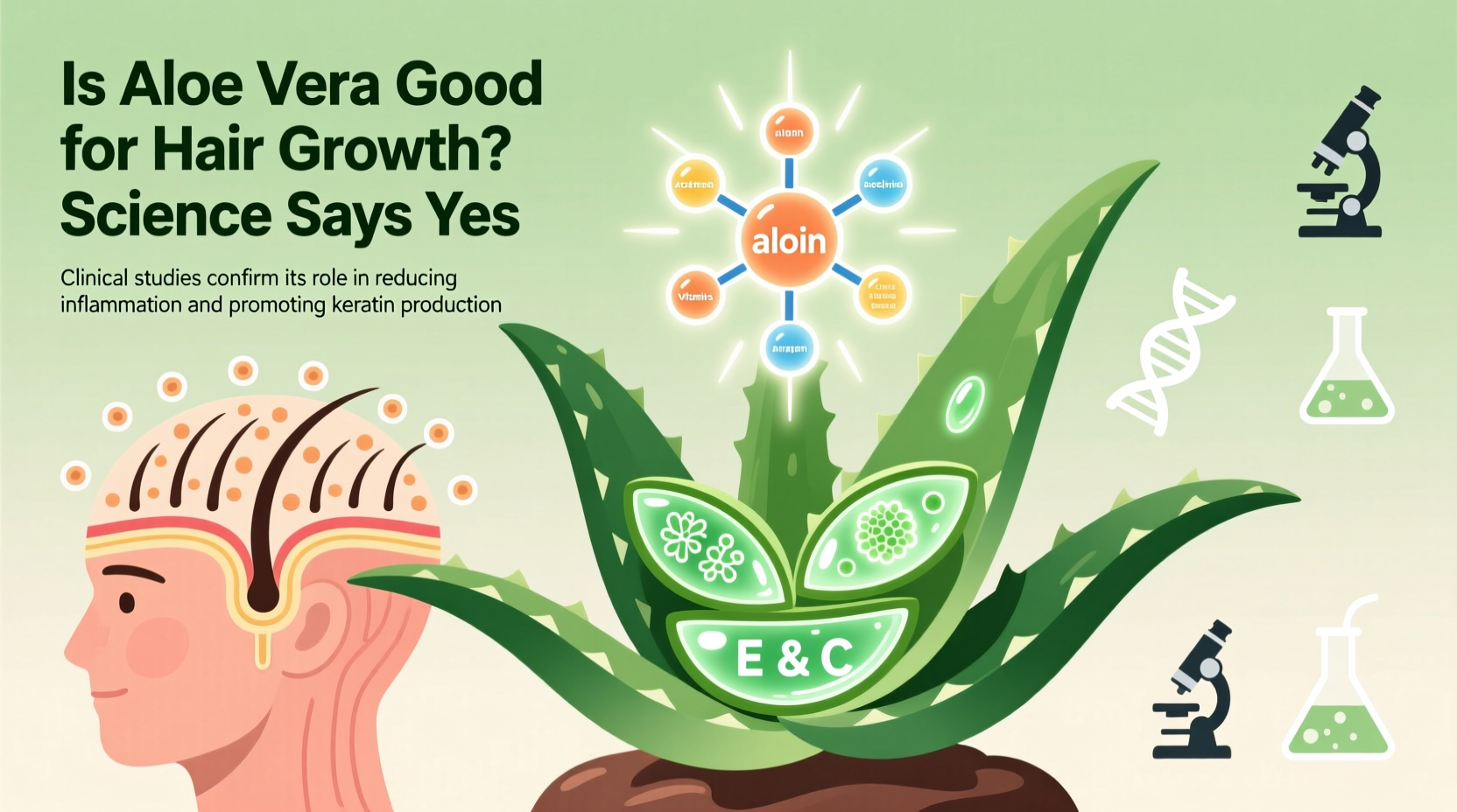 5 Ways Aloe Vera Grows Hair Fast | TheHomeSprouts