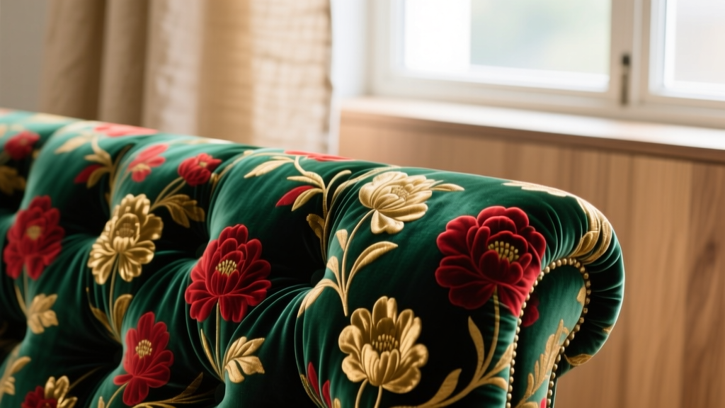 Floral Velvet Upholstery Fabric: Cost-Smart Guide