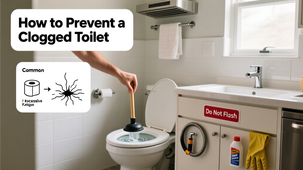 How to Prevent a Clogged Toilet: Home Maintenance Guide