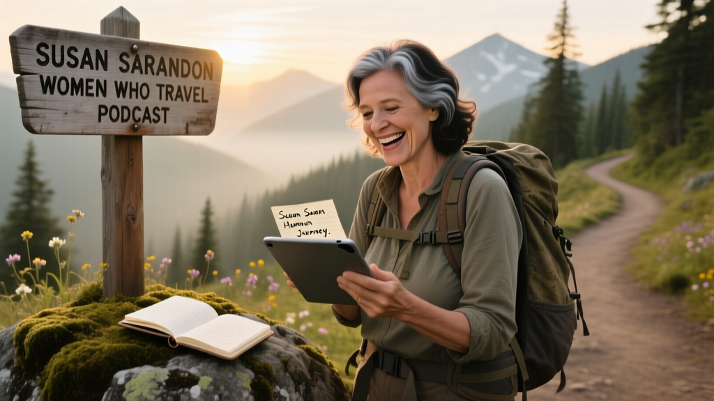 Susan Sarandon & Women Who Travel: How a Groundbreaking Podcast Redefines Solo Female Travel