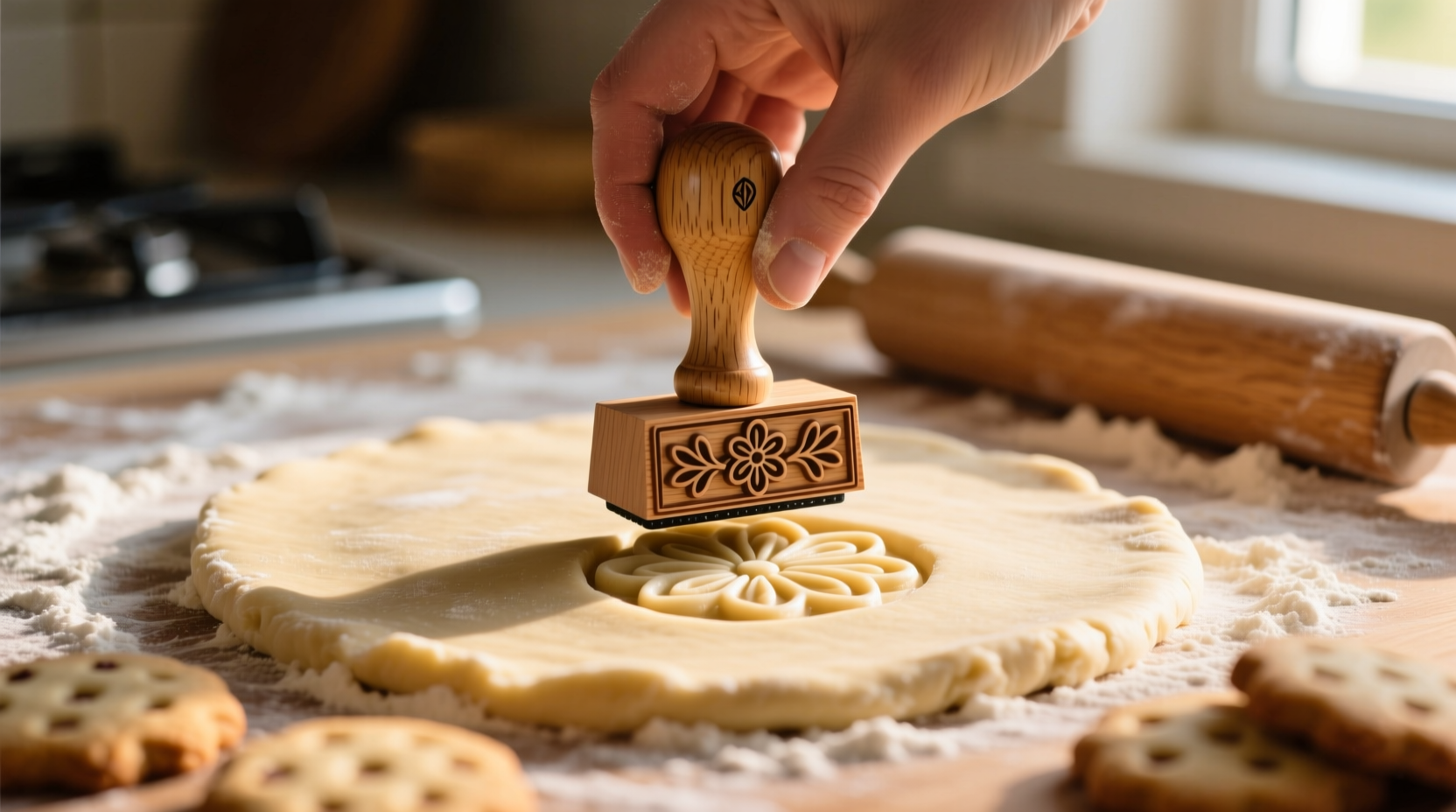 how use cookie stamps