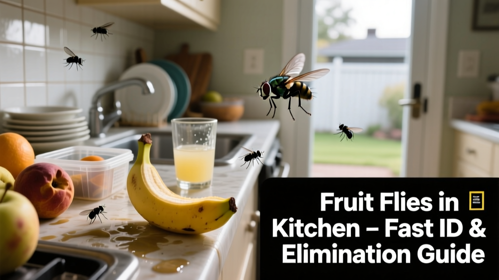 Fruit Flies in Kitchen: Fast ID and Elimination Guide