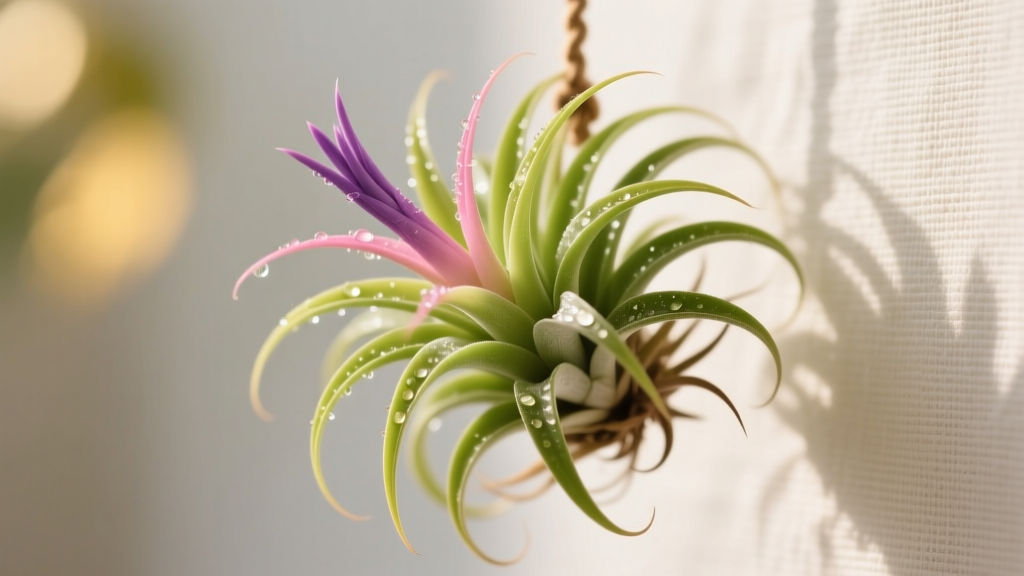 Air Plants Watering: Bloom-Safe Schedule for Tillandsia