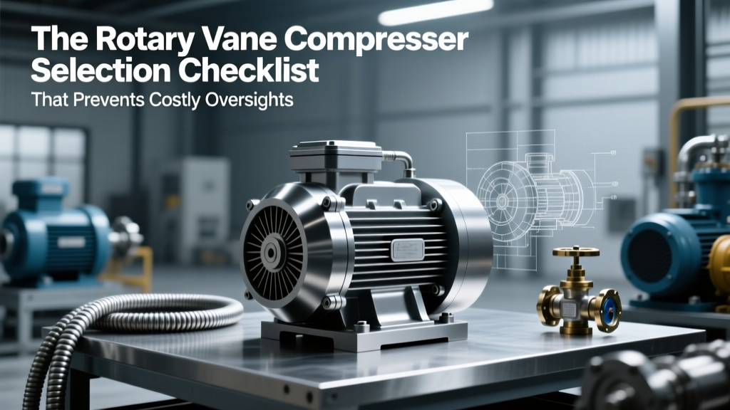 Rotary Vane Compressor Selection Checklist