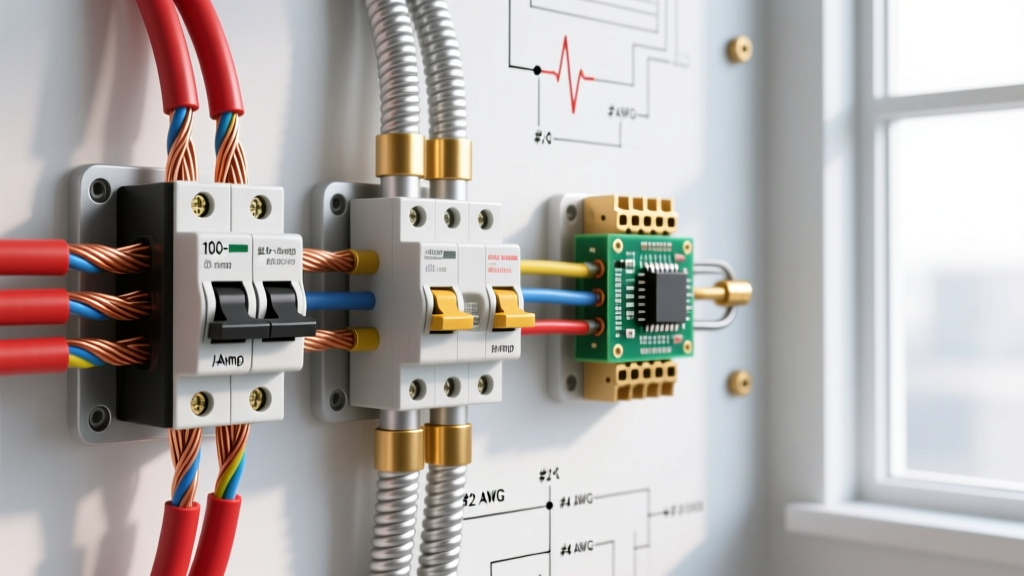 How to Size Wire for 100 Amp Panel: Copper, Aluminum, and Voltage Drop Rules