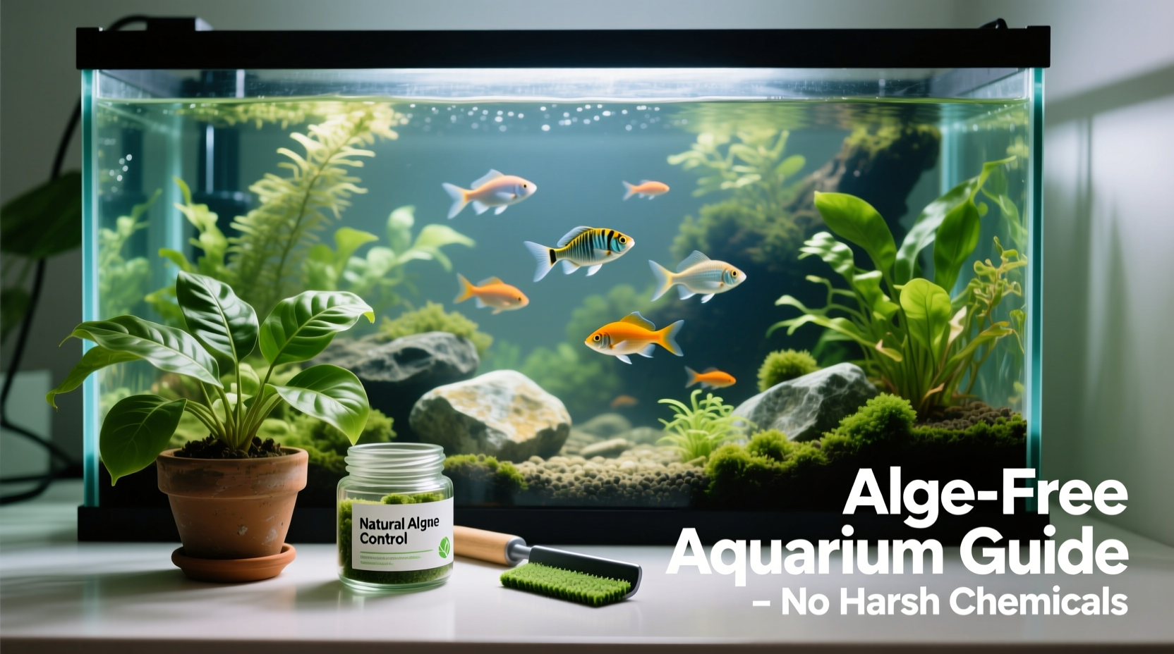 how to keep your aquarium algae free without harsh chemicals