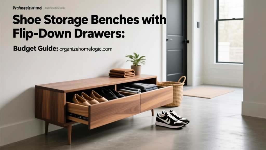 Shoe Storage Benches with Flip-Down Drawers: Budget Guide