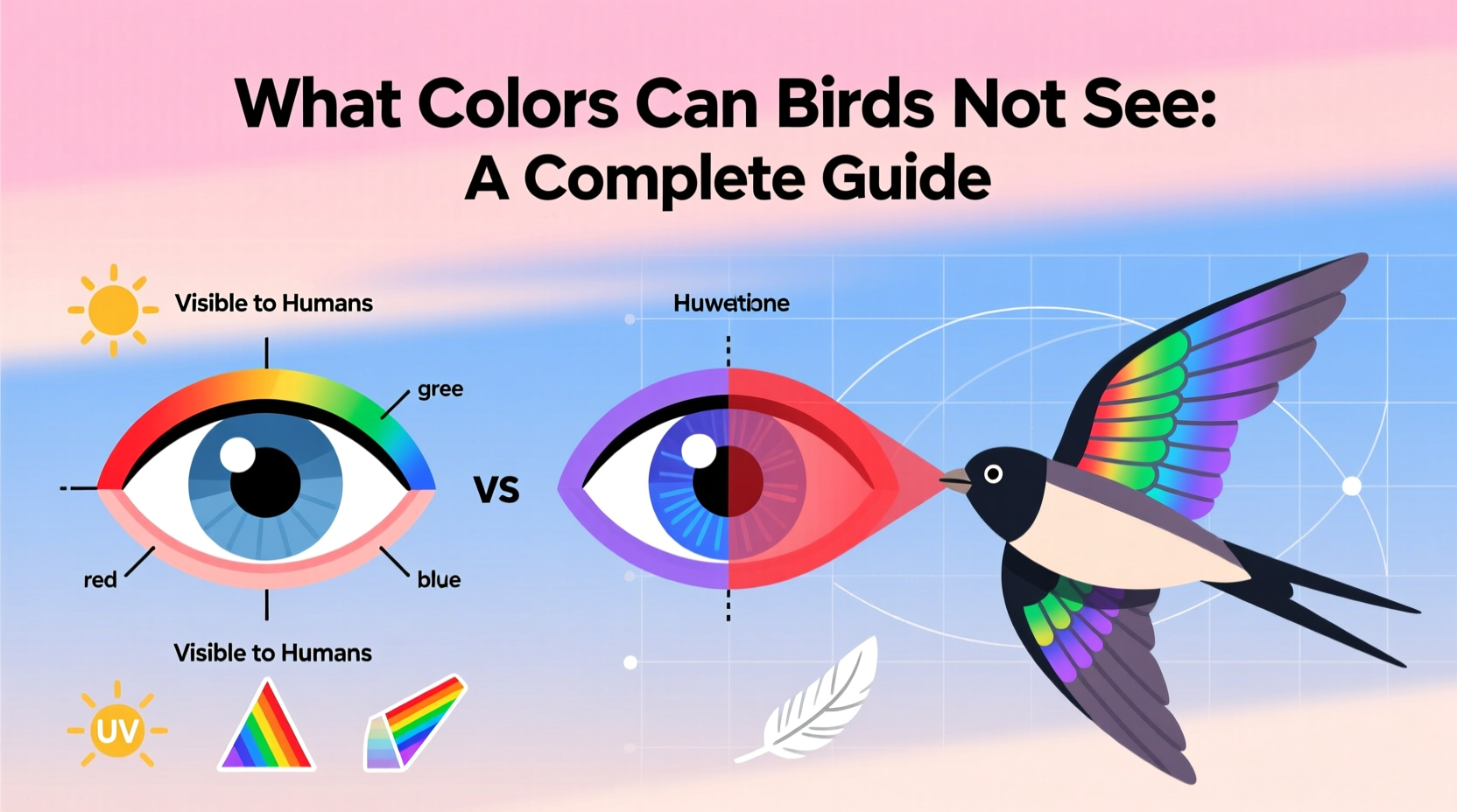 What Colors Can Birds Not See: A Complete Guide