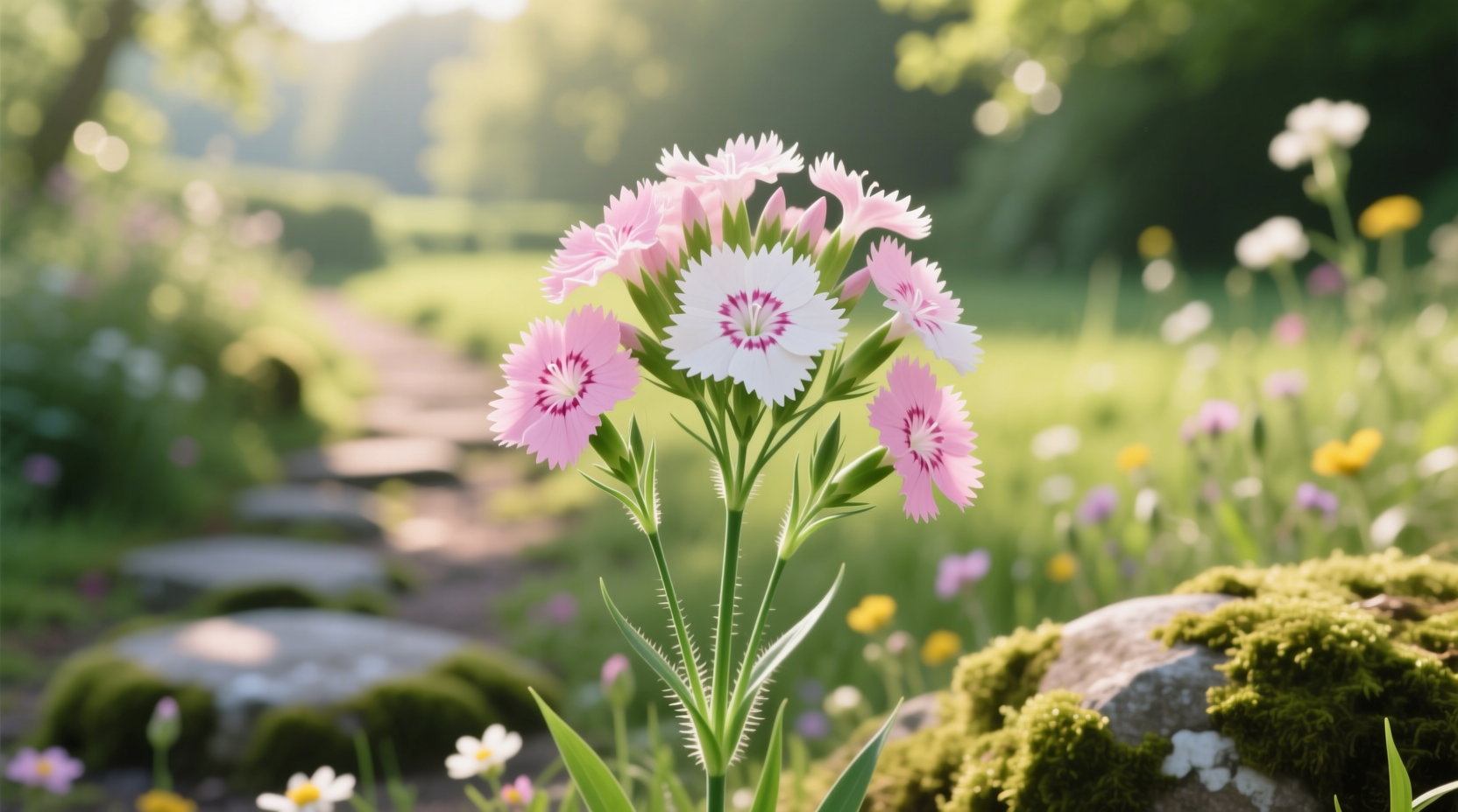 when does dianthus bloom