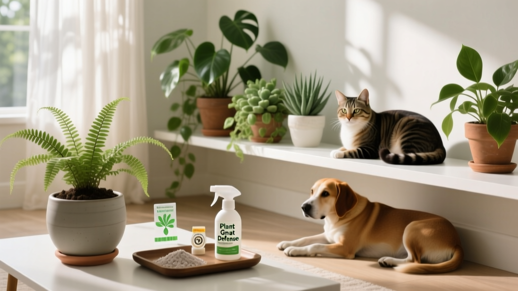 Pet-Friendly Plant Gnat Removal (2026)