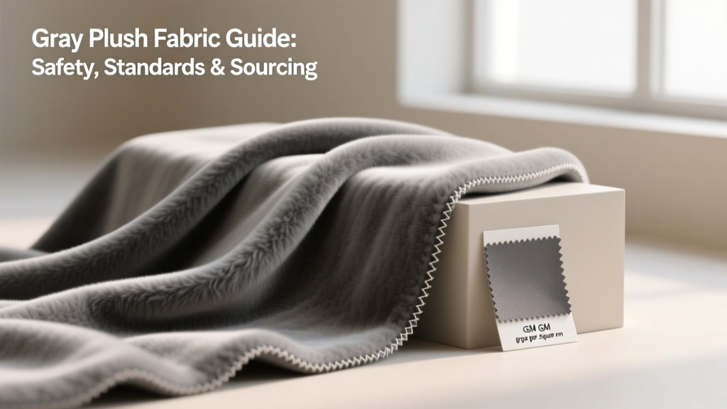 Gray Plush Fabric Guide: Safety, Standards & Sourcing