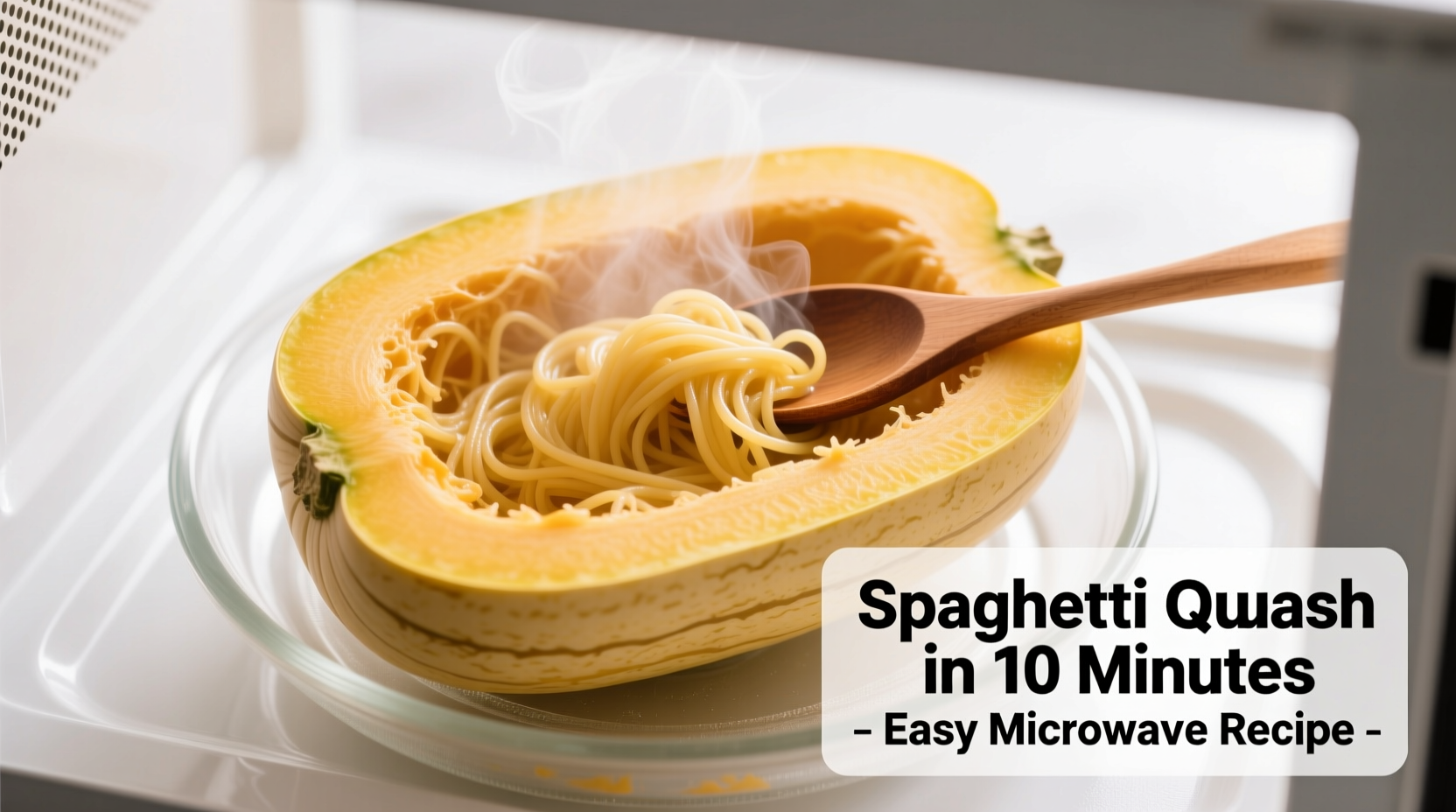 how do you cook spaghetti squash in the microwave