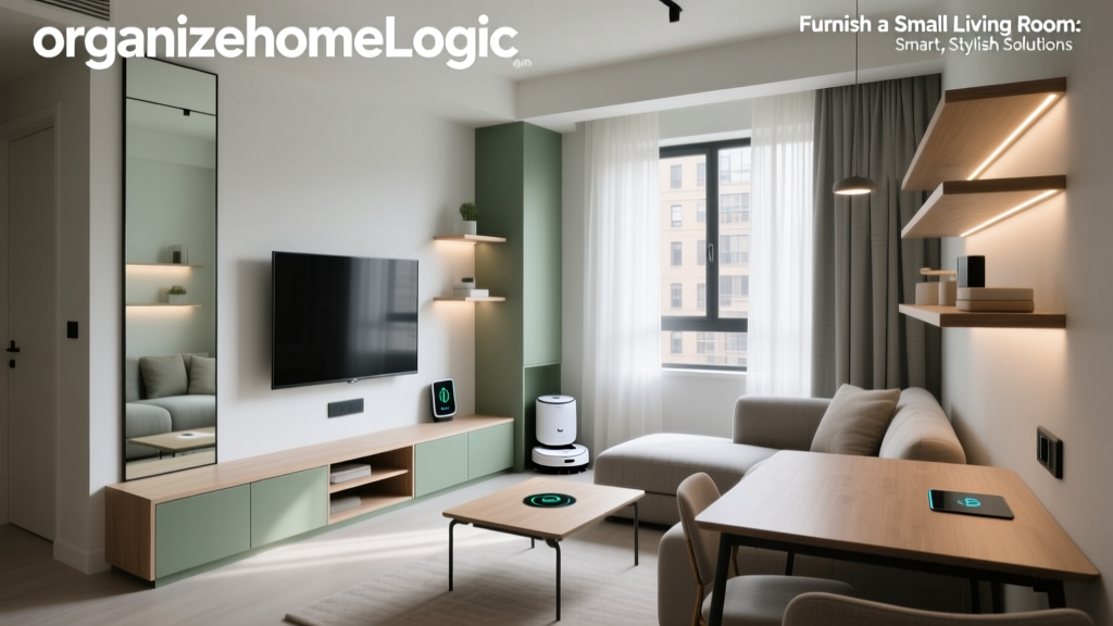 Furnish a Small Living Room: Smart, Stylish Solutions
