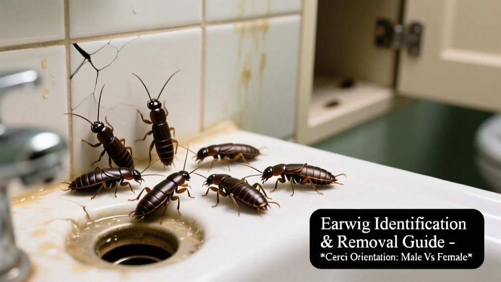 Earwigs in Bathroom: Identification and Removal Guide