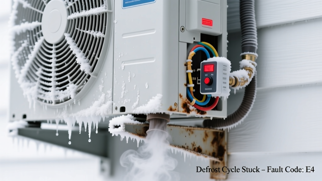 Heat Pump Defrost Cycle Stuck & Smells Bad: Quick Diagnosis