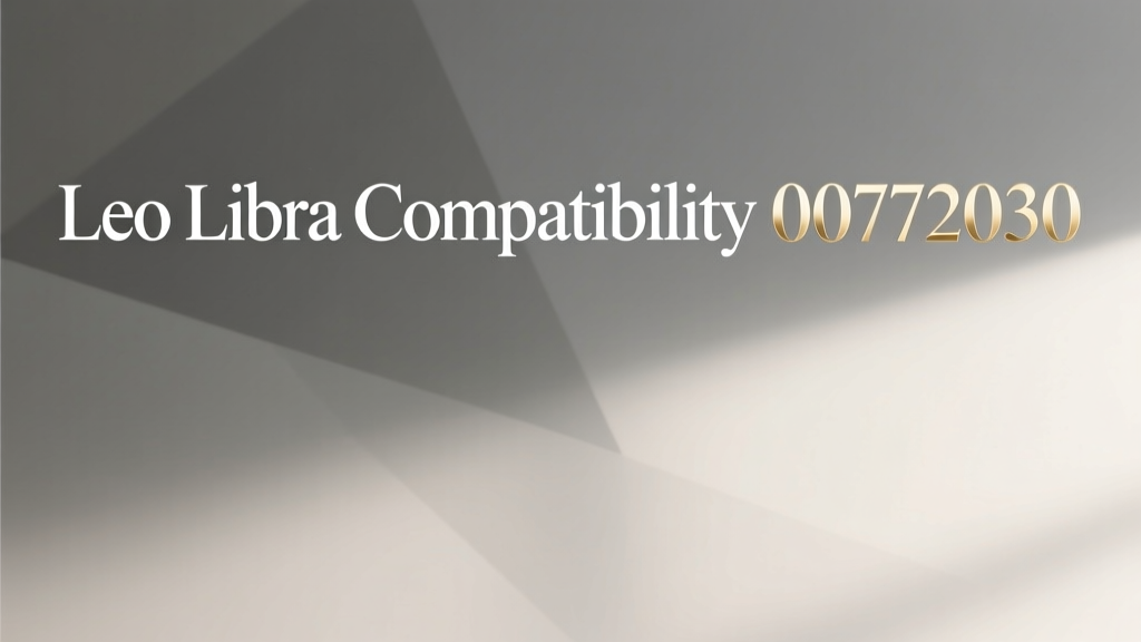 Leo and Libra Compatibility: A Practical Guide for Parents Building Harmonious Family Dynamics