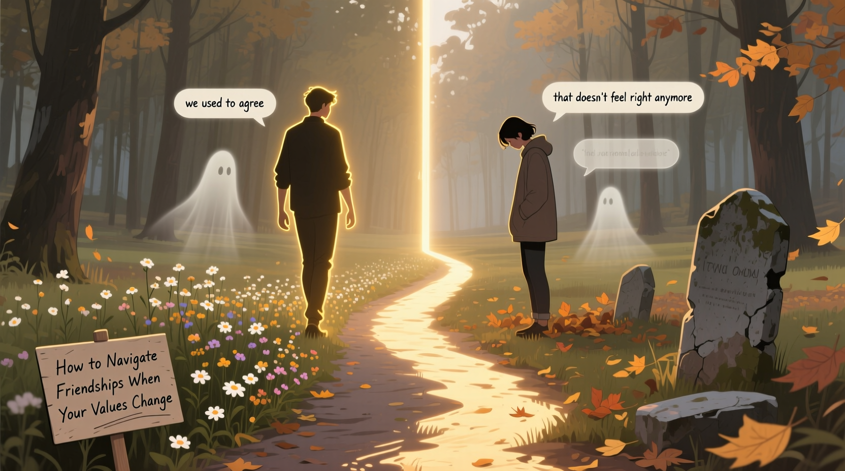 how to navigate friendships when your values change