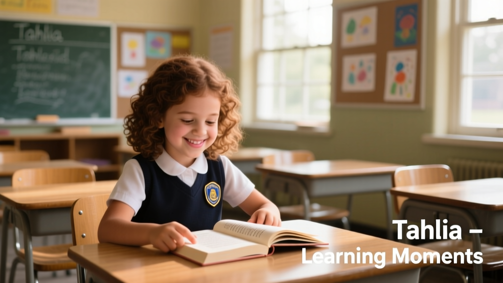 Tahlia: A Developmental Profile and Evidence-Based Learning Framework for Early Childhood Education