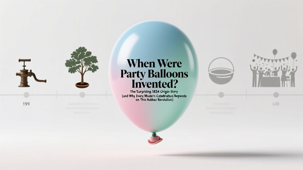 When Were Party Balloons Invented? (2026)