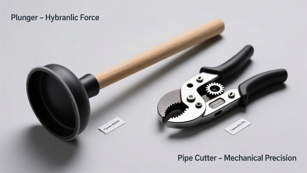 Plunger vs Pipe Cutter: Which Is Better for Clogs?