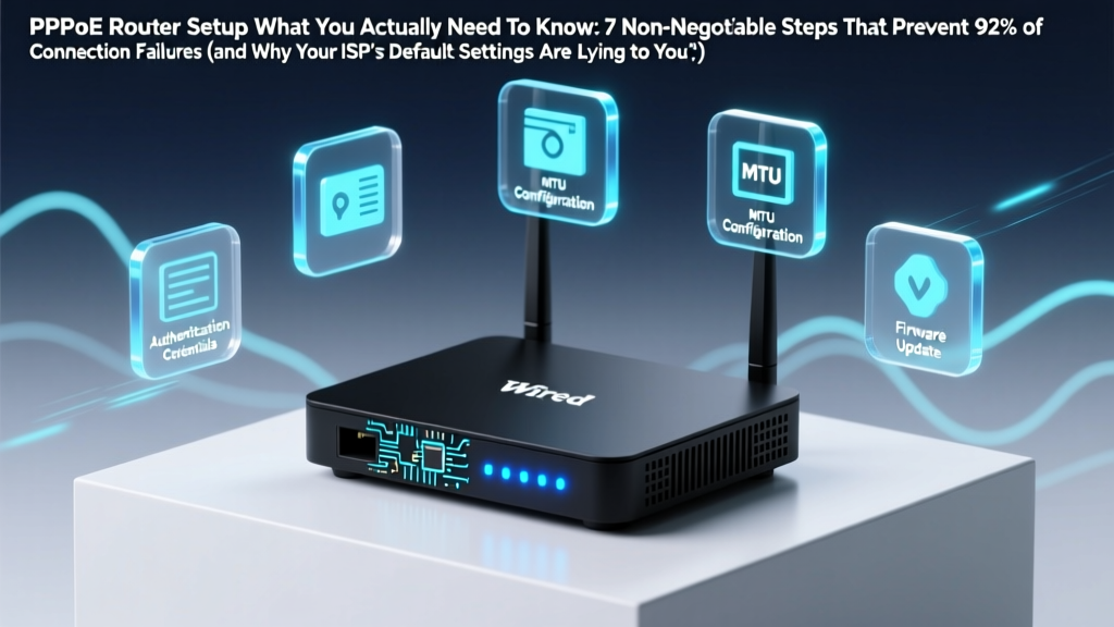 PPPoE Router Setup What You Actually Need To Know: 7 Non-Negotiable Steps That Prevent 92% of Connection Failures (and Why Your ISP’s Default Settings Are Lying to You)