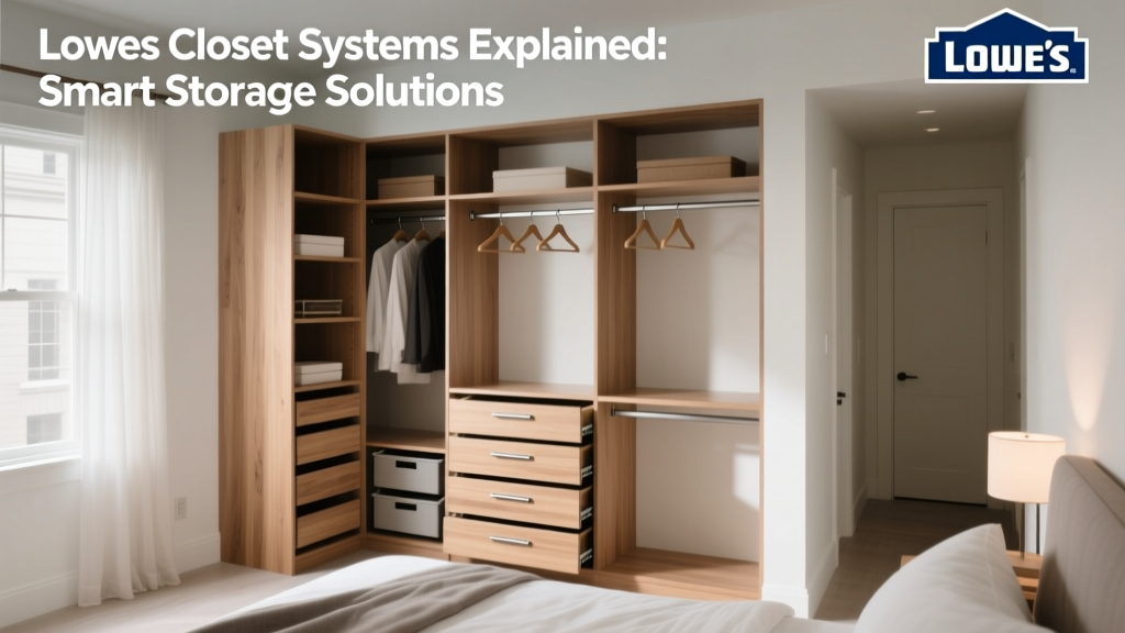 Lowe's Closet Systems: Smart Storage Solutions