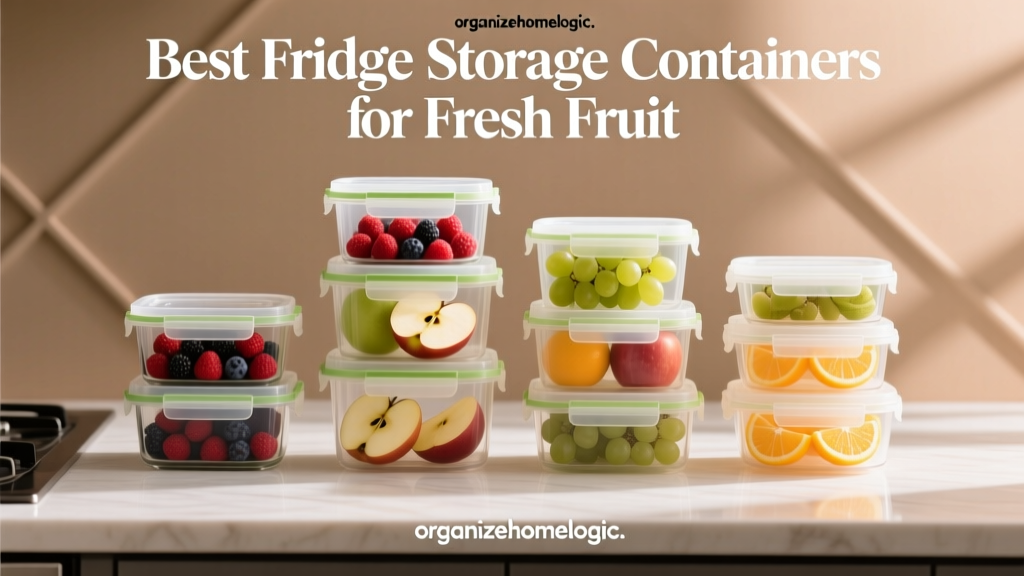 Best Fridge Storage Containers for Fresh Fruit