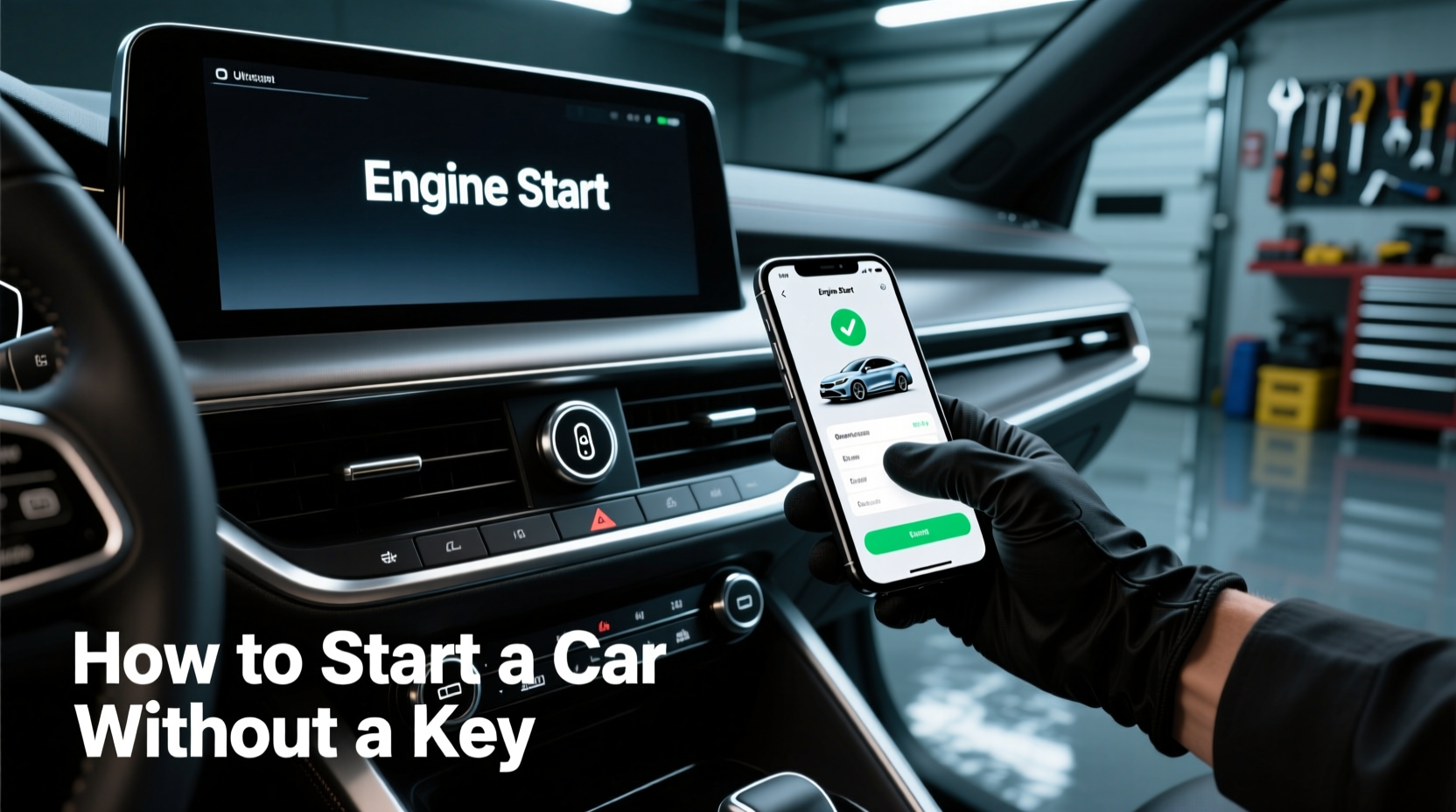 how to start a car without a key