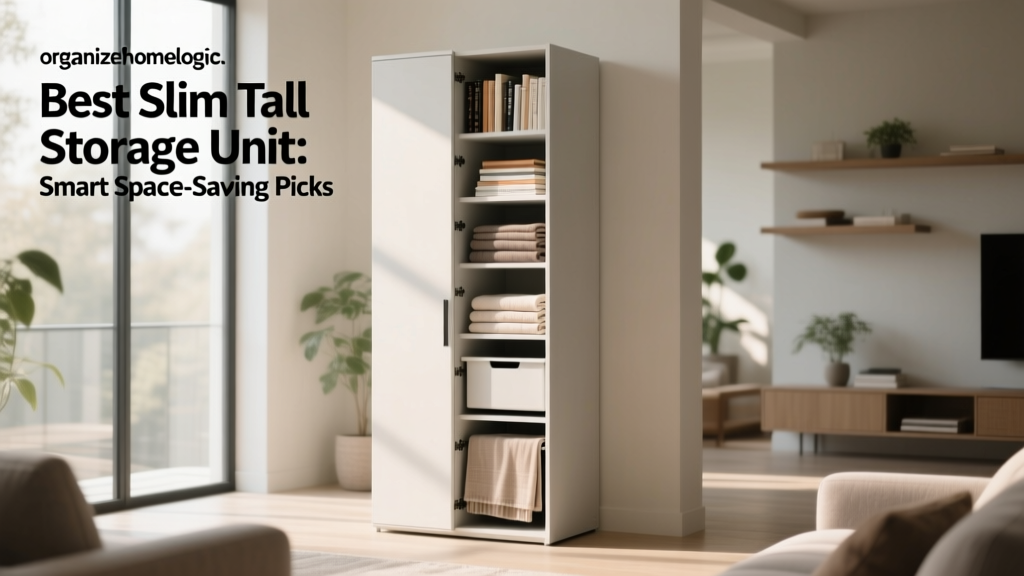 Best Slim Tall Storage Unit: Smart Space-Saving Picks