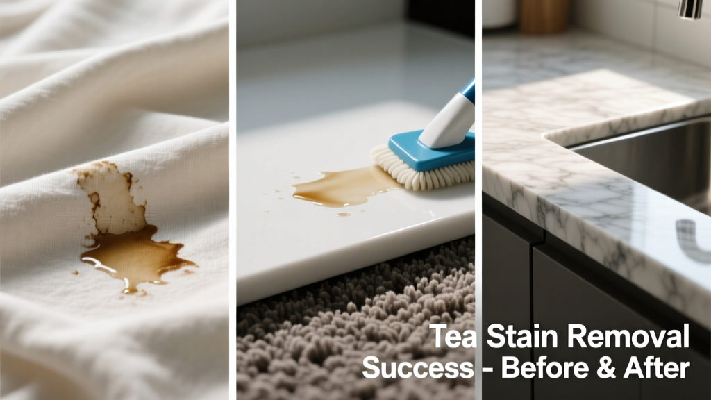 How to Remove Tea Stains from Fabric, Carpet, and Countertops