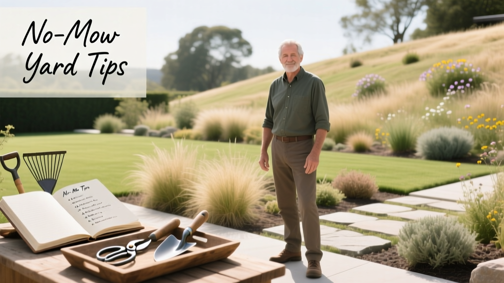 No-Mow Yard Tips for Low-Maintenance Landscaping