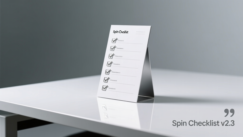 The Spin Checklist: A Field-Tested Operational Protocol for Indoor Cycling Studios