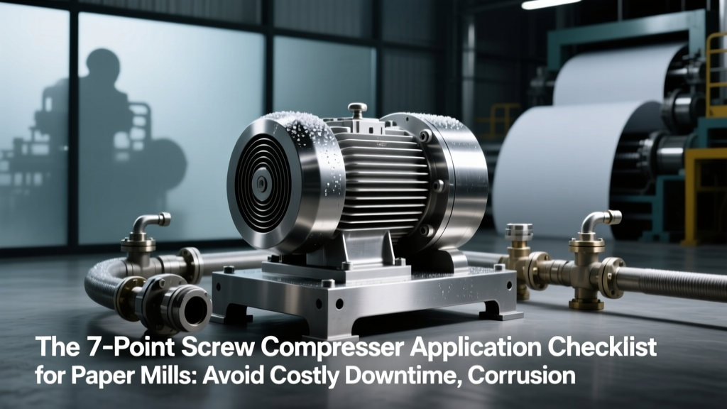 Screw Compressor Checklist for Paper Mills