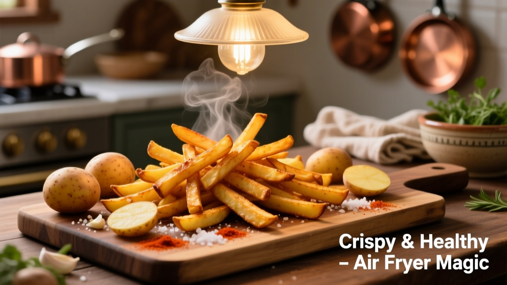 Perfect Air Fryer Seasoned Fries: Crispy, Golden & Healthy