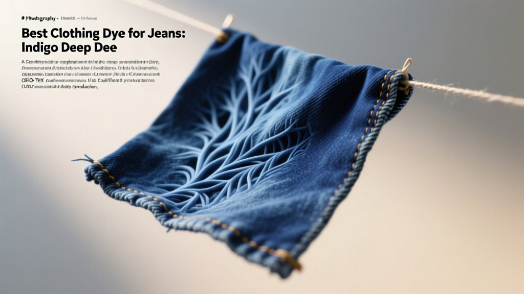Best Clothing Dye for Jeans: Indigo Deep Dive